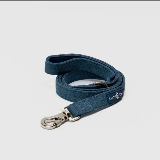 The denim wrangler leash